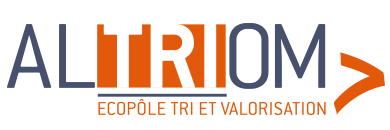 Logo Tri industriel ALTRIOM, écopôle tri et valorisation des déchets
